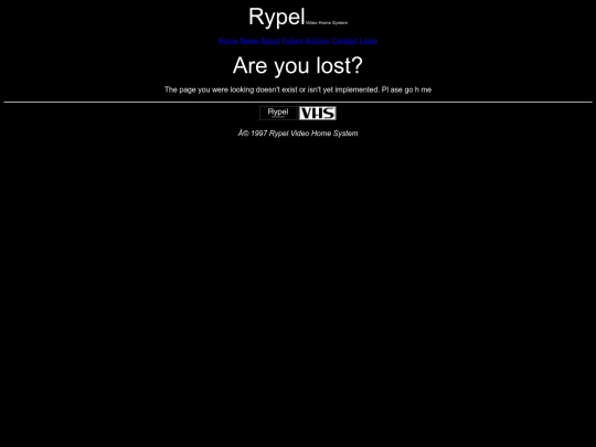 not_found screenshot