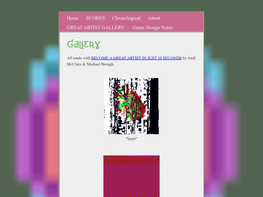 GREAT ARTIST GALLERY screenshot
