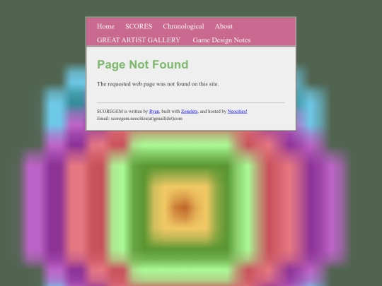 not_found screenshot