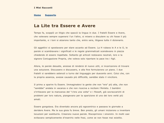 Racconti/ESSERE_AVERE screenshot