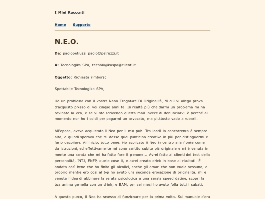 Racconti/NEO screenshot