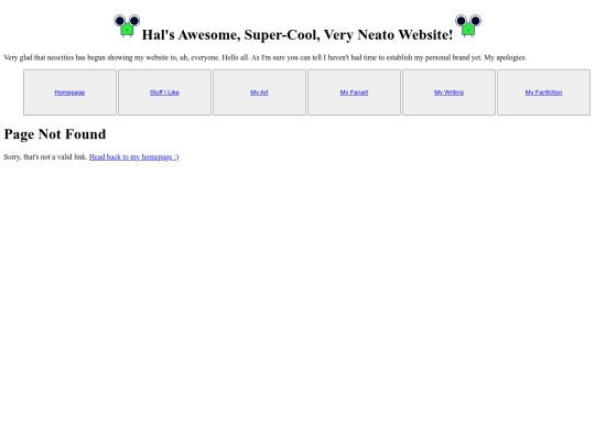 not_found screenshot