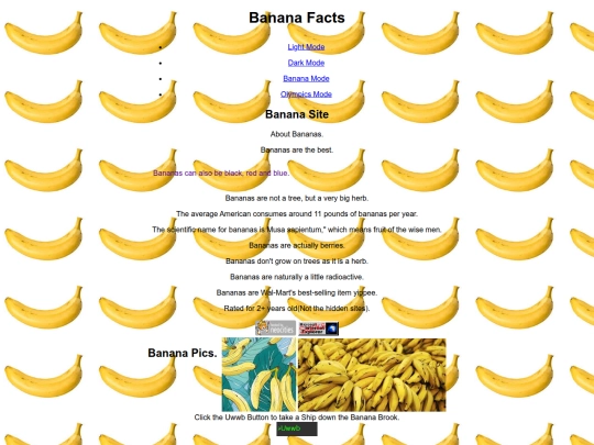 Banana screenshot