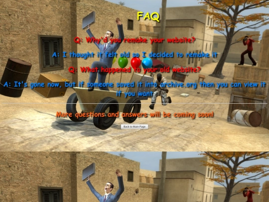 faq screenshot