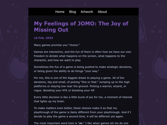 posts/2023-02-16-My-Feelings-of-JOMO-The-Joy-Of-Missing-Out screenshot