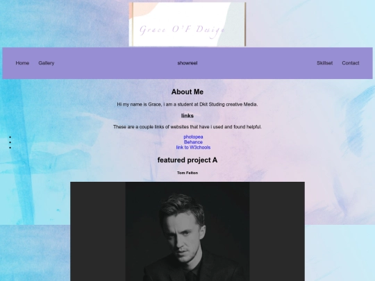 Project site screenshot