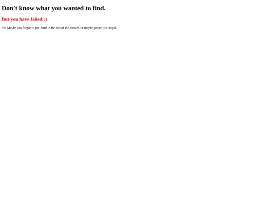 not_found screenshot