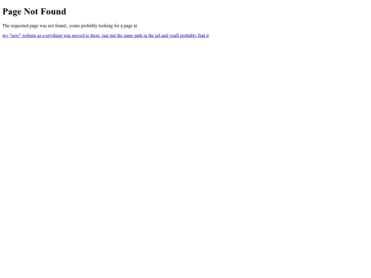 not_found screenshot