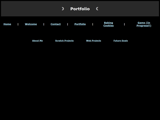 Portfolio screenshot