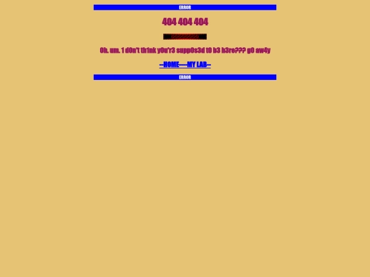 not_found screenshot