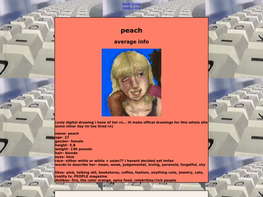 ocs/peach screenshot