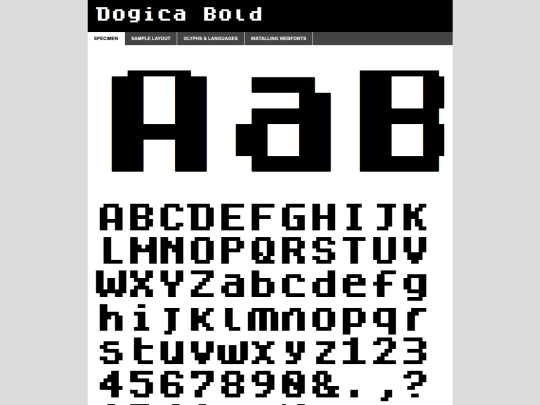 webfontkit-20250924-104951/dogicabold-demo screenshot