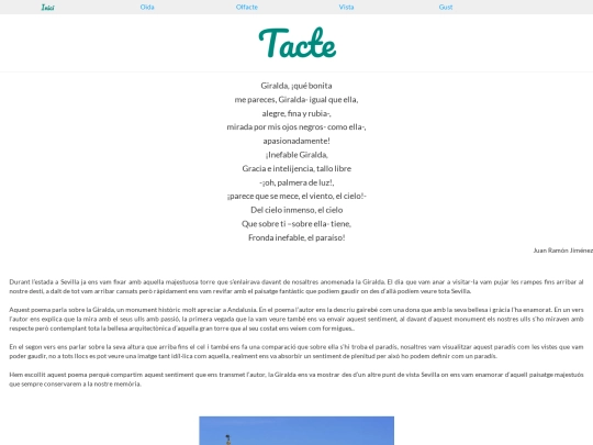 Tacte screenshot