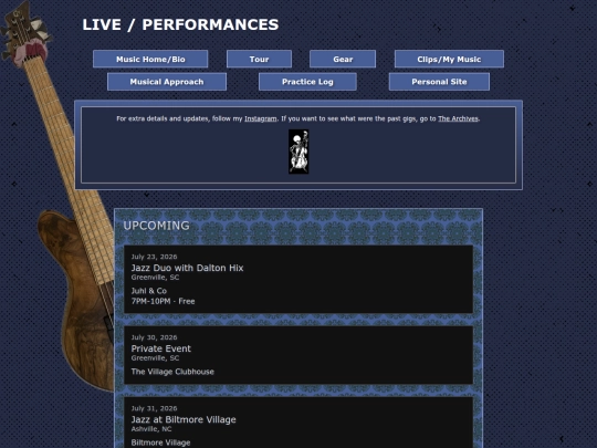 music/tour screenshot