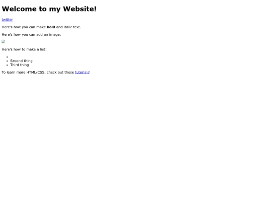 index screenshot