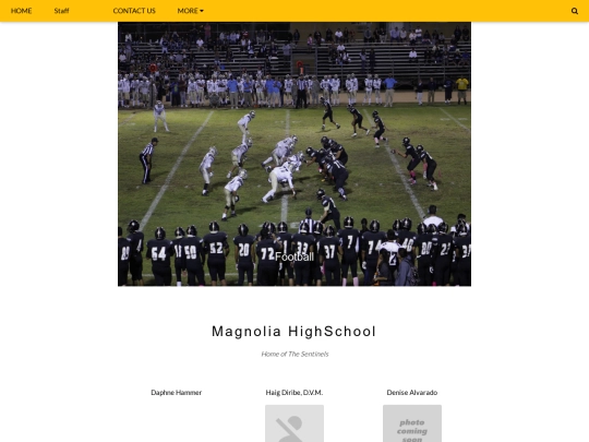 magnolia.html/MainPage screenshot