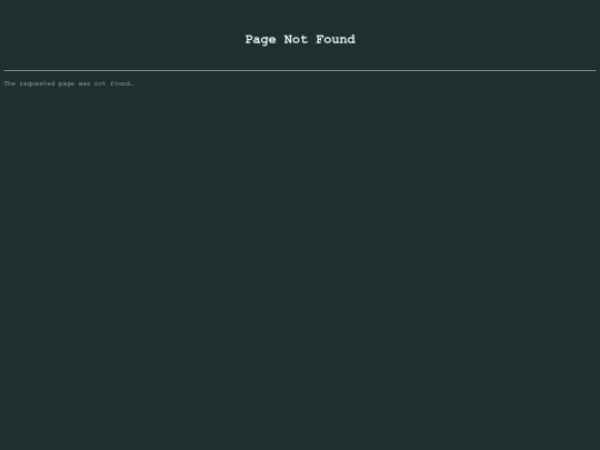 not_found screenshot