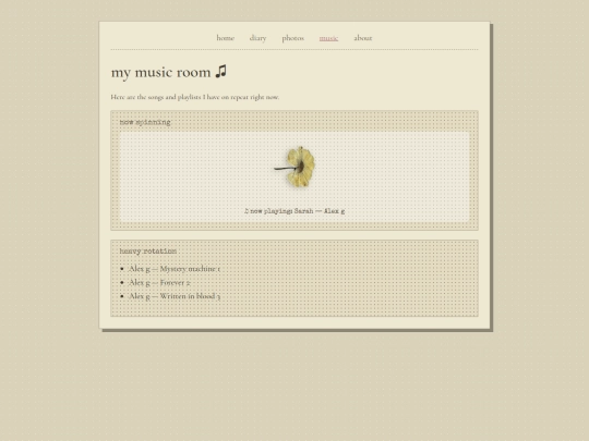 music screenshot