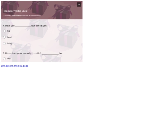 Godetquizzes screenshot