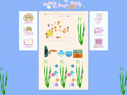 fishpage screenshot