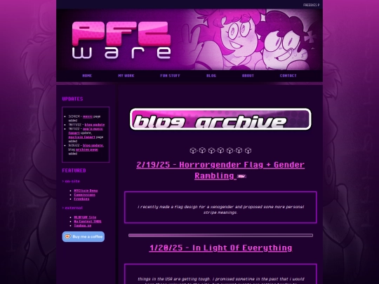 blog-archive screenshot