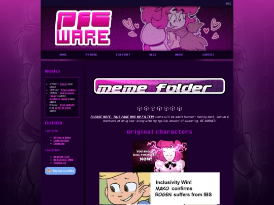 meme-folder screenshot