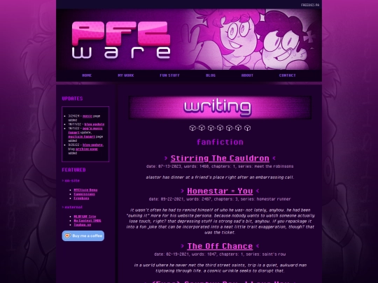 writing screenshot