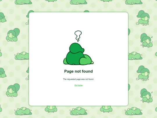 not_found screenshot