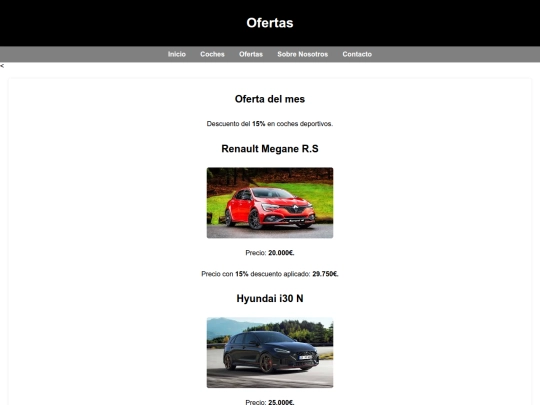 ofertas screenshot