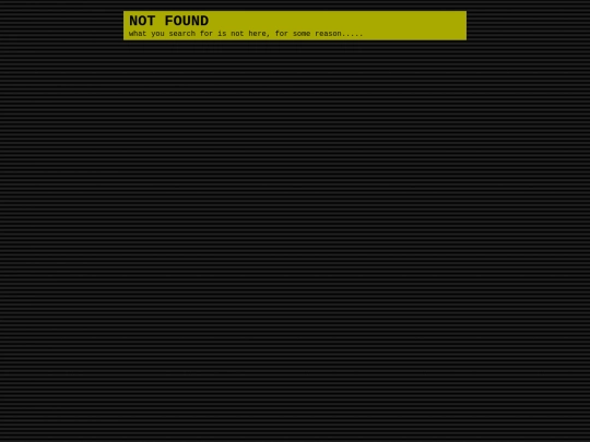 not_found screenshot