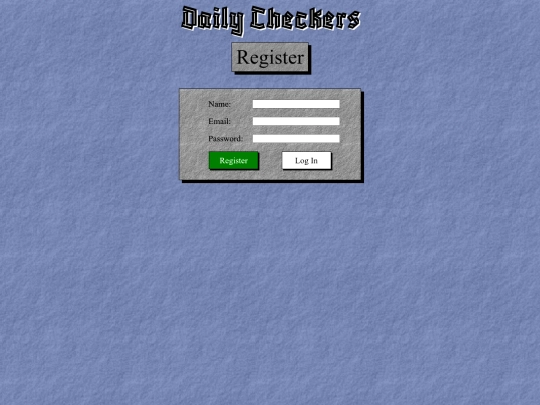 register screenshot