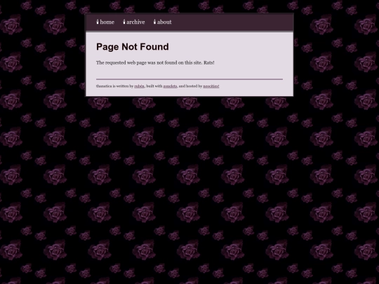 blog/not_found screenshot