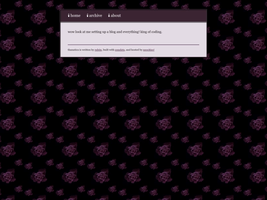 blog/posts/2022-04-21-obligatory-first-post screenshot