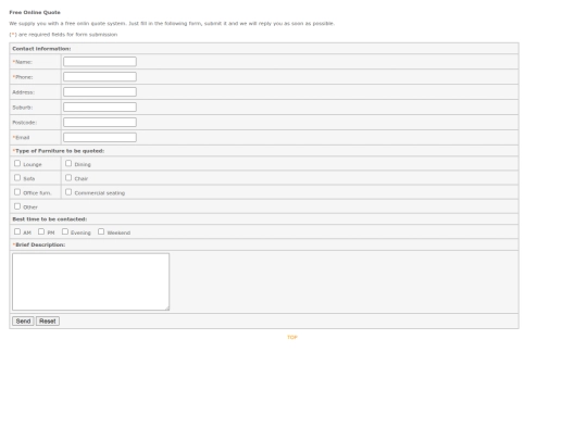 web/wrap/content_online_quote screenshot