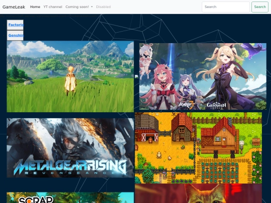 index screenshot