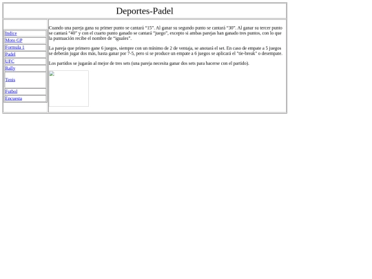 Padel screenshot