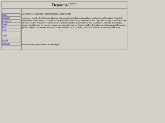 Ufc screenshot