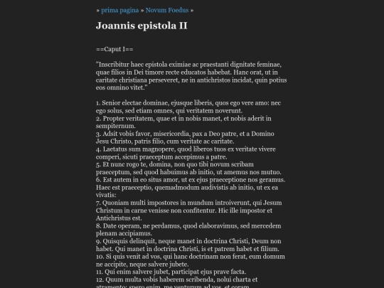 novum_foedus/joannis_epistola_ii screenshot