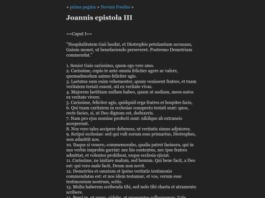 novum_foedus/joannis_epistola_iii screenshot