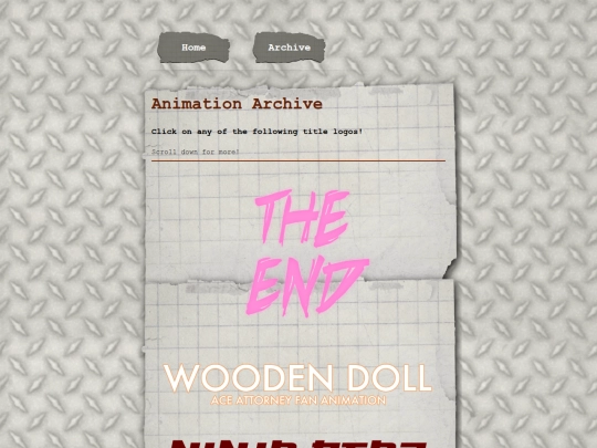 AnimationArchive screenshot