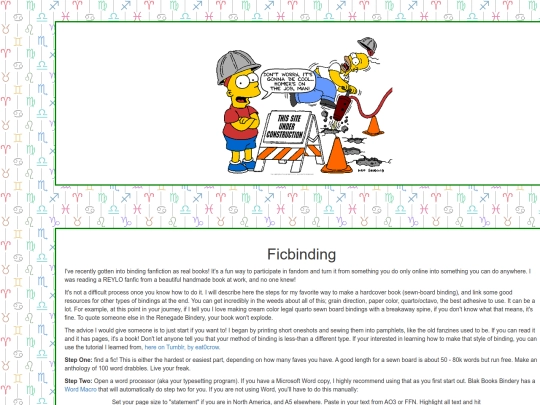 ficbinding screenshot