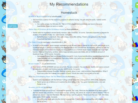 recs screenshot