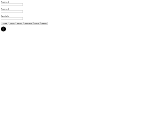 Cliente/OperacionesInput screenshot