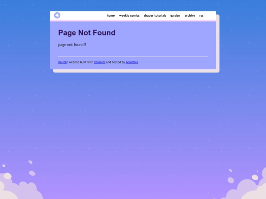 not_found screenshot