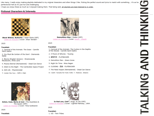 playlists screenshot