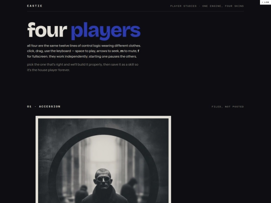 lab/players screenshot