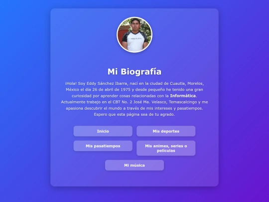 biografia screenshot