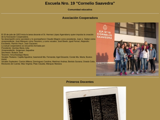 comunidad screenshot