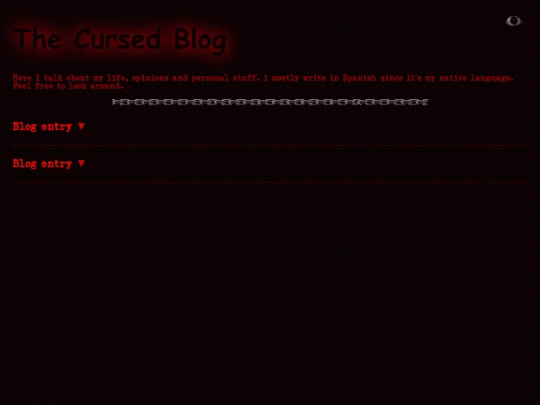 blog screenshot