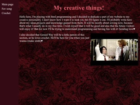 crafty_part_of_my_site screenshot